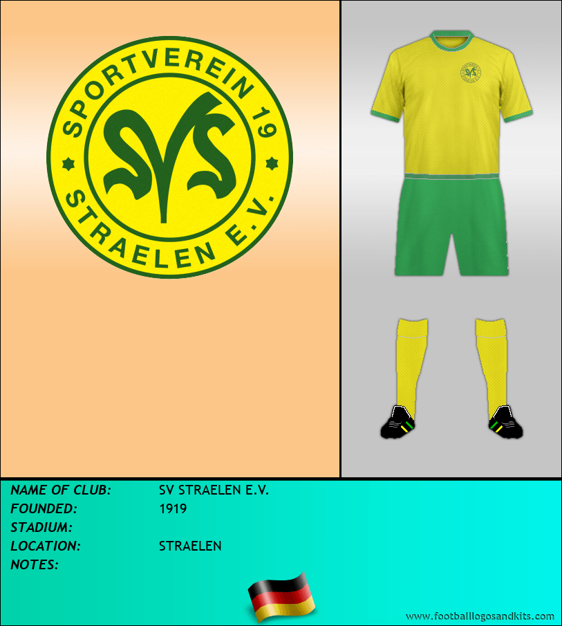 Logo of SV STRAELEN E.V.