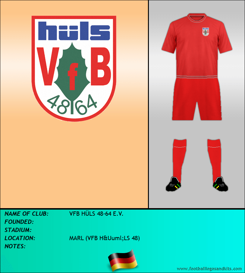 Logo of VFB HÜLS 48-64 E.V.