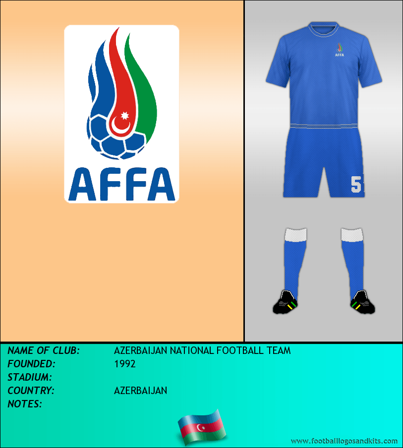 Logo of AZERBAIJAN NATIONAL FOOTBALL TEAM