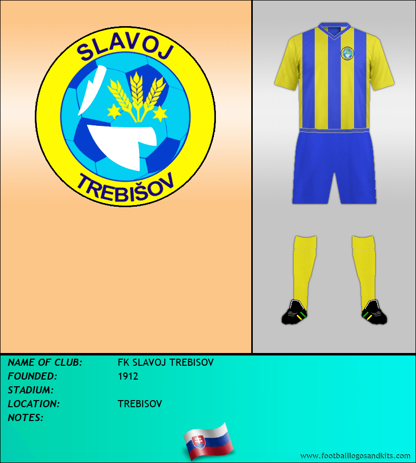 Logo of FK SLAVOJ TREBISOV