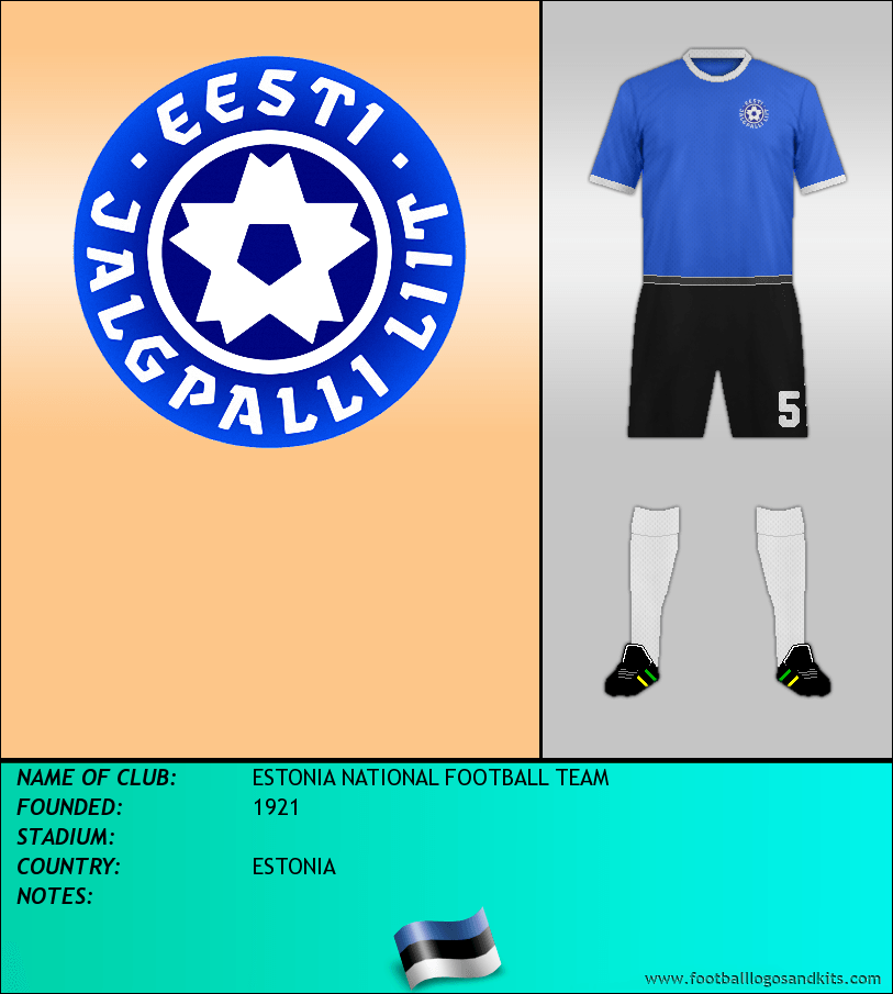 Logo of ESTONIA NATIONAL FOOTBALL TEAM