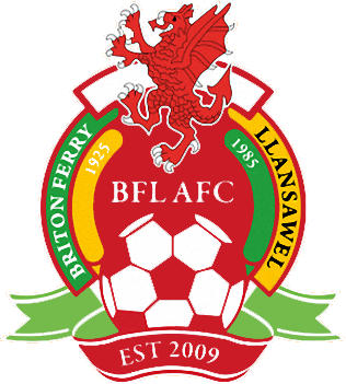 Logo of BRITON FERRY LLANSAWEL AFC (WALES)