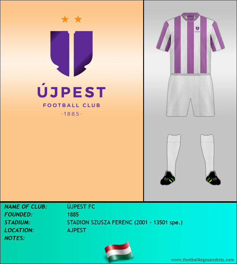 Logo of ÚJPEST FC