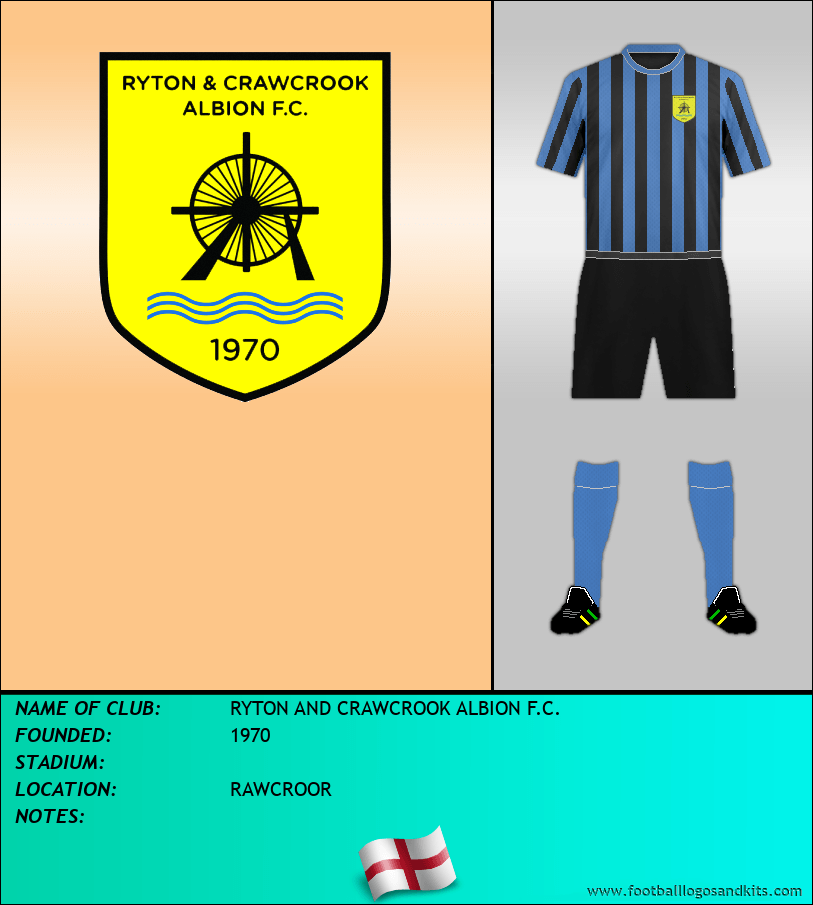 Logo of RYTON AND CRAWCROOK ALBION F.C.