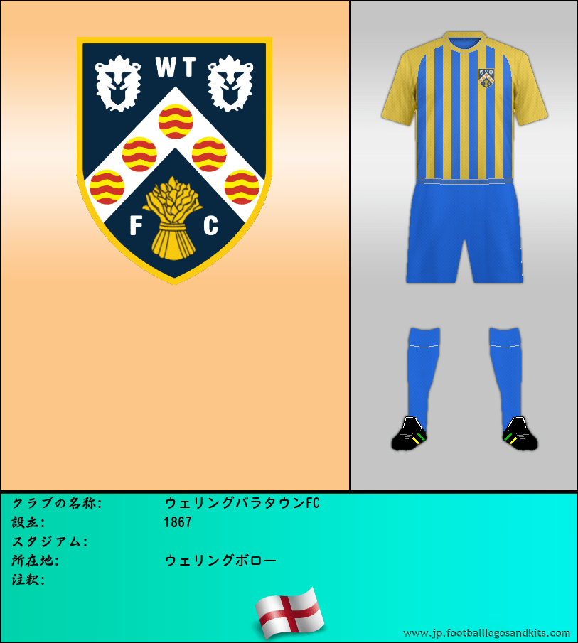 のロゴウェリングバラタウンFC