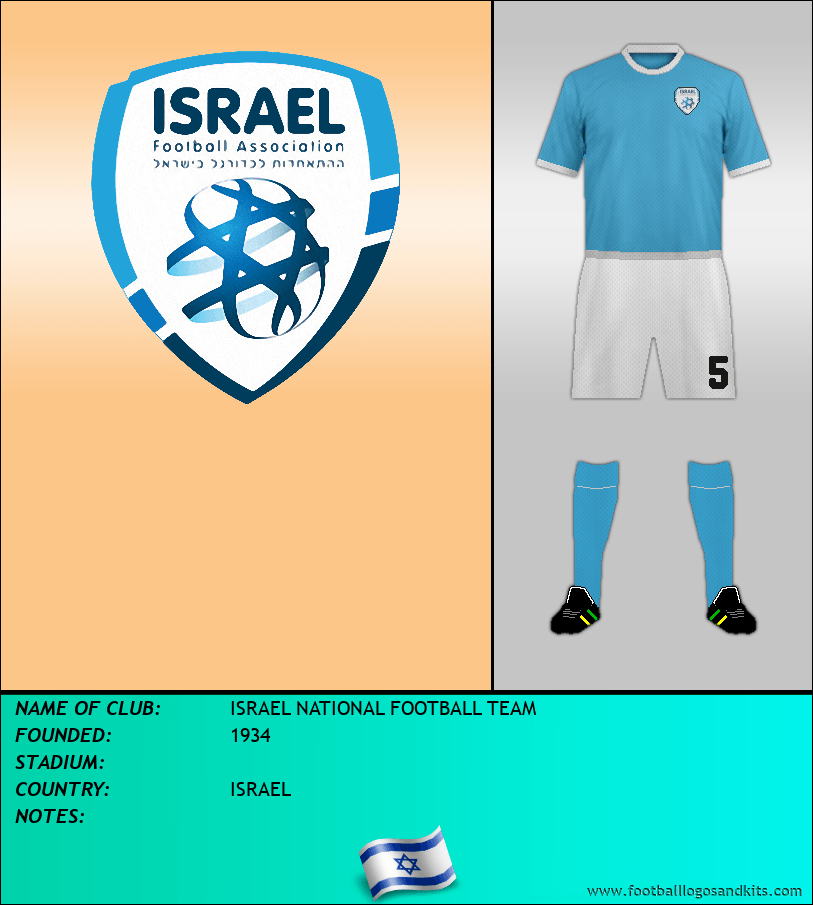 Logo of ISRAEL NATIONAL FOOTBALL TEAM