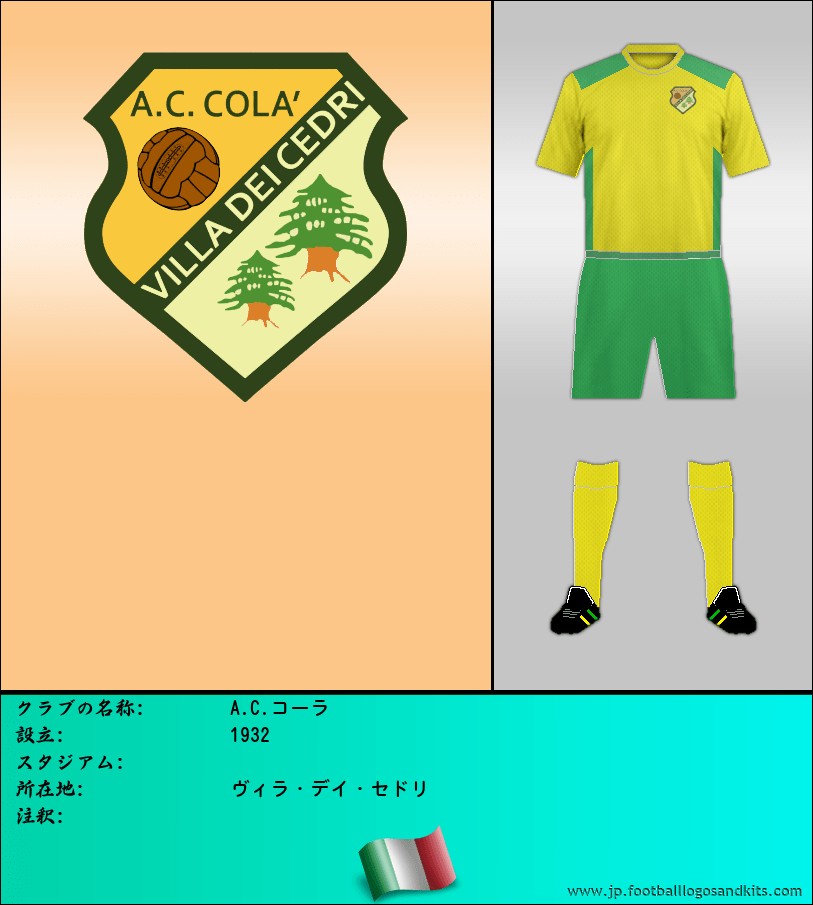 のロゴA.C.コーラ