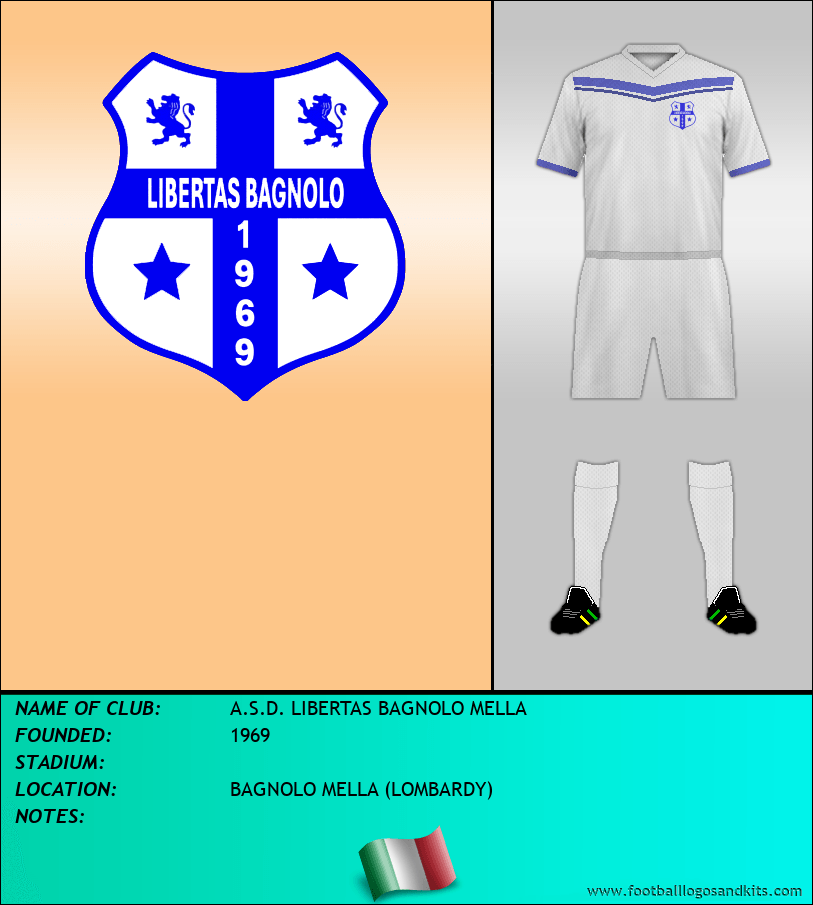 Logo of A.S.D. LIBERTAS BAGNOLO MELLA