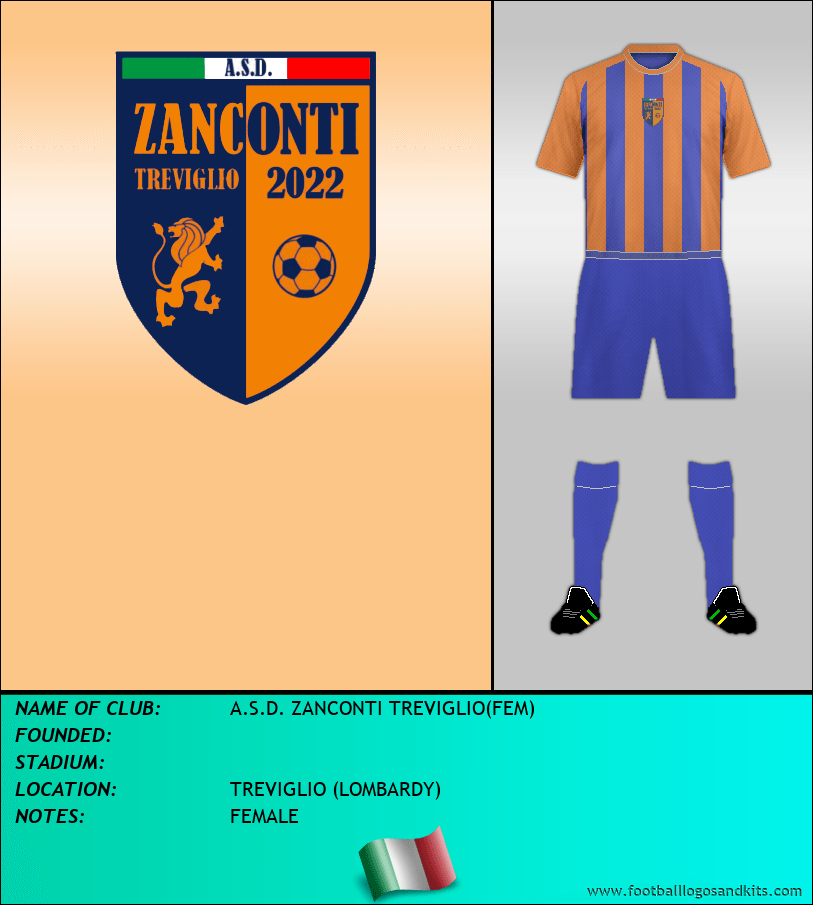 Logo of A.S.D. ZANCONTI TREVIGLIO(FEM)