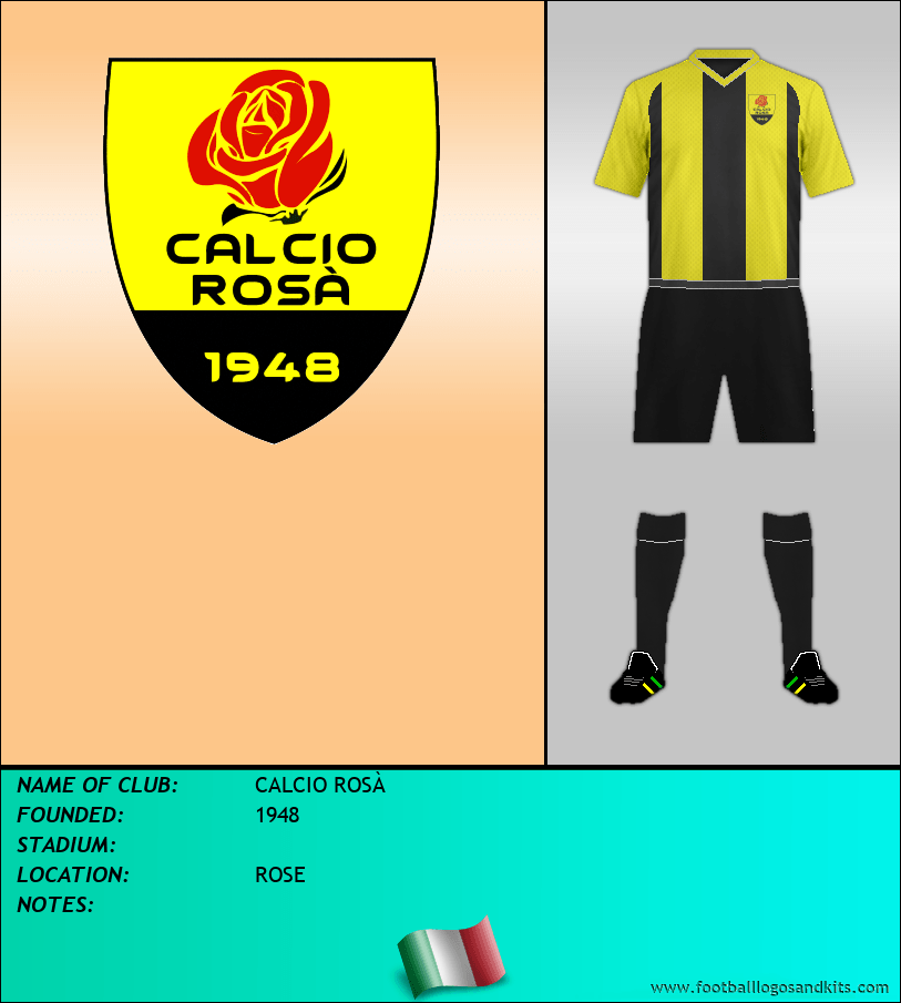 Logo of CALCIO ROSÀ