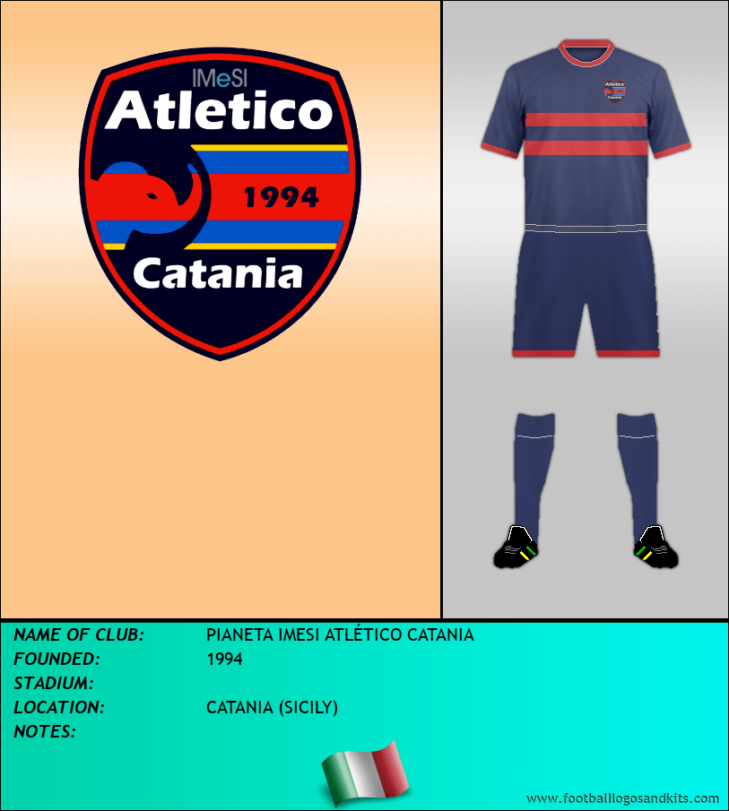 Logo of PIANETA IMESI ATLÉTICO CATANIA