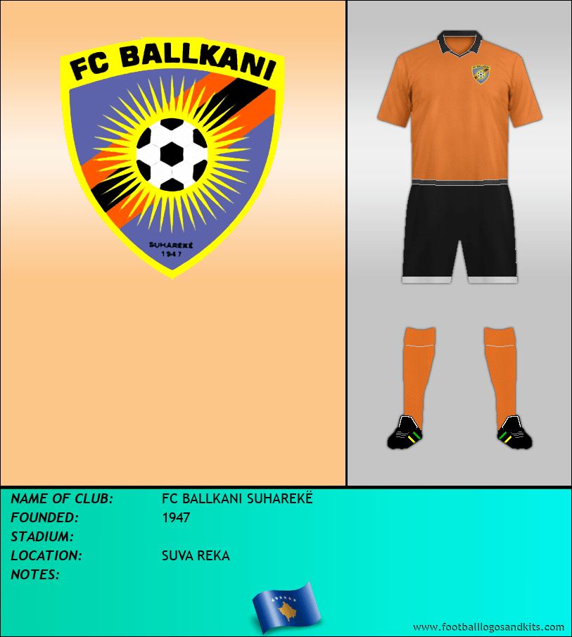 Logo of FC BALLKANI SUHAREKË
