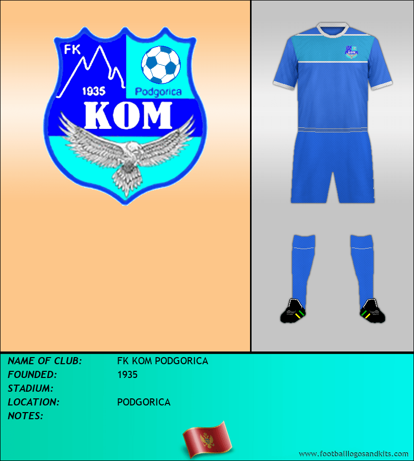 Logo of FK KOM PODGORICA