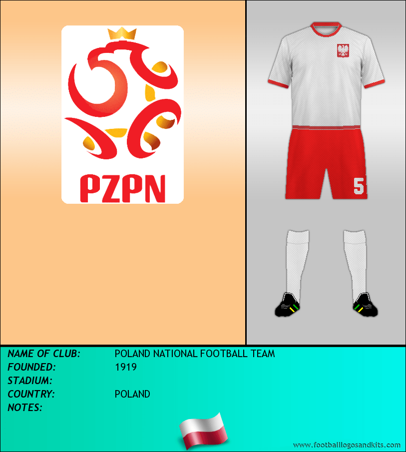Logo of POLAND NATIONAL FOOTBALL TEAM