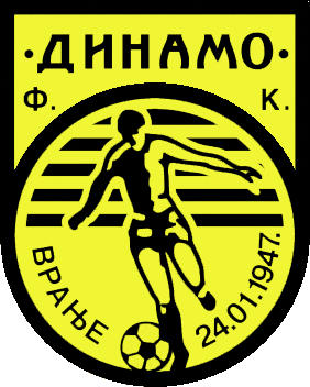 Logo of FK DINAMO VRANJE (SERBIA)