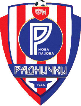 Logo of FK RADNICKI NOVA PAZOVA (SERBIA)
