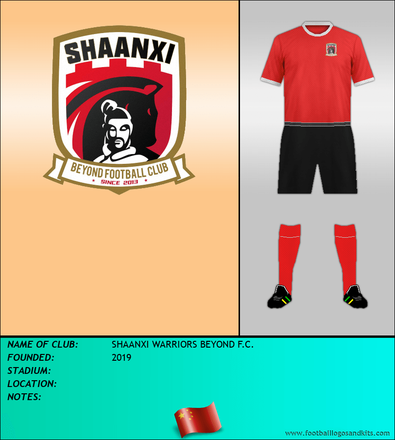 Logo of SHAANXI WARRIORS BEYOND F.C.