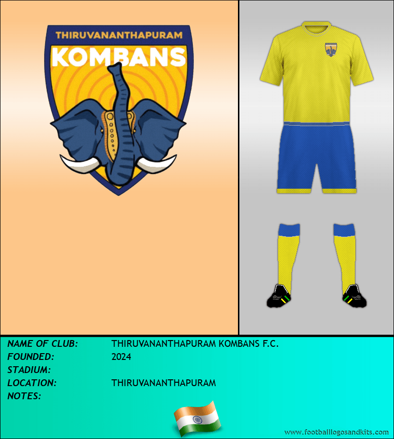 Logo of THIRUVANANTHAPURAM KOMBANS F.C.