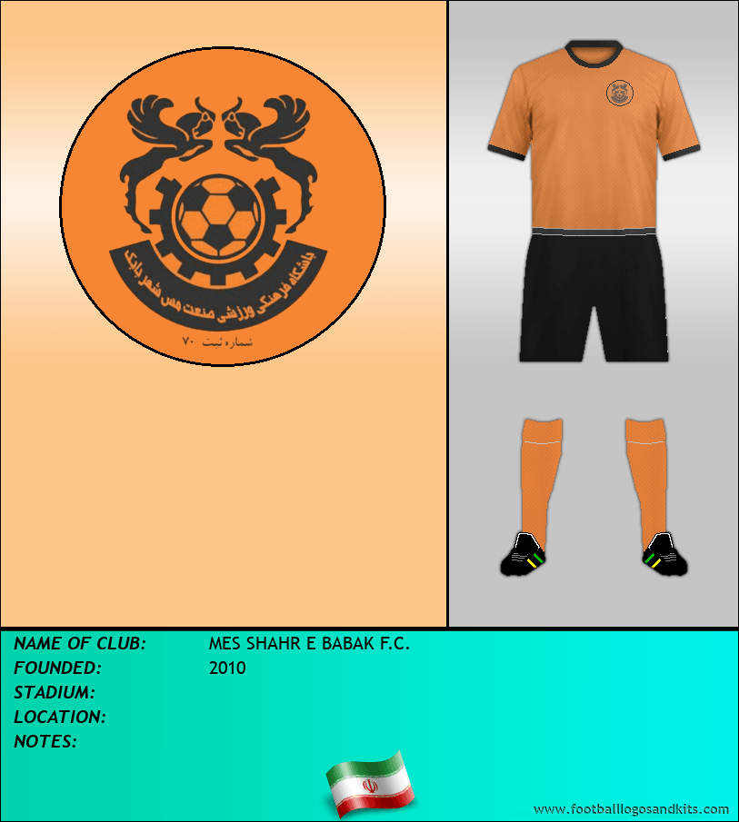 Logo of MES SHAHR E BABAK F.C.