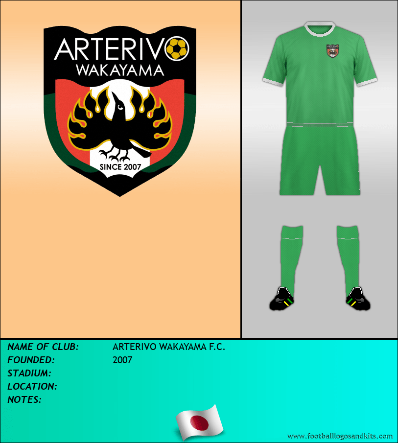 Logo of ARTERIVO WAKAYAMA F.C.