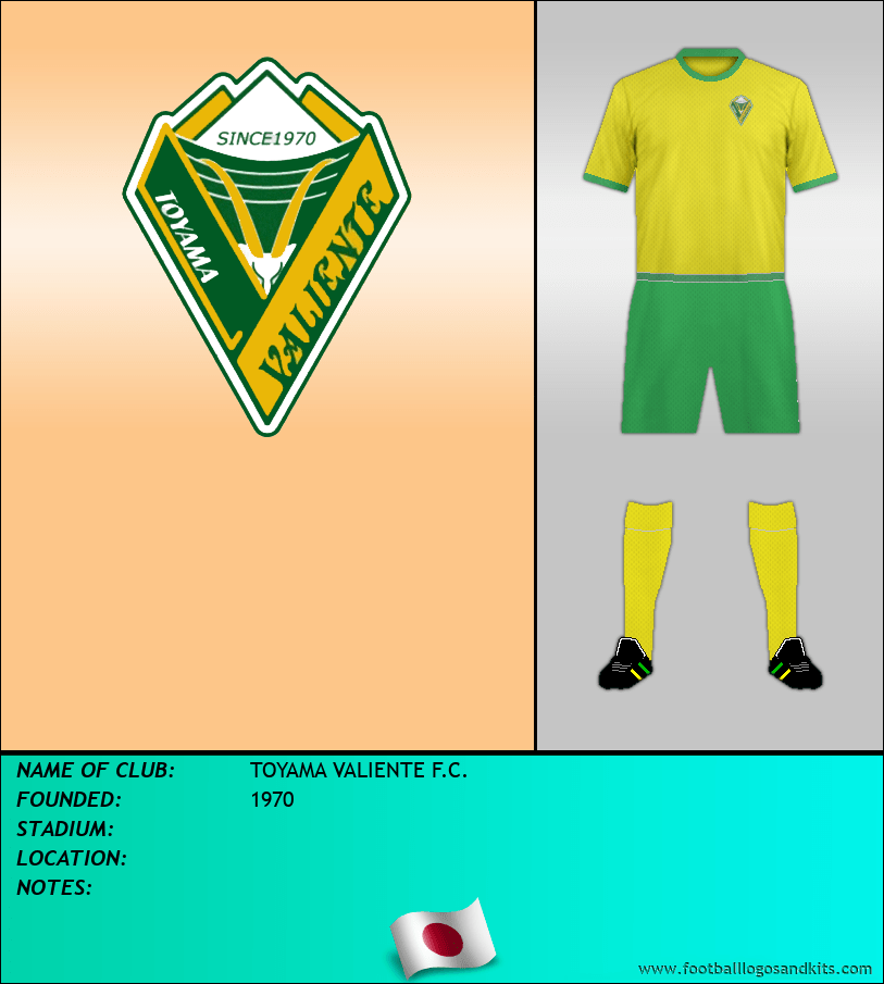 Logo of TOYAMA VALIENTE F.C.