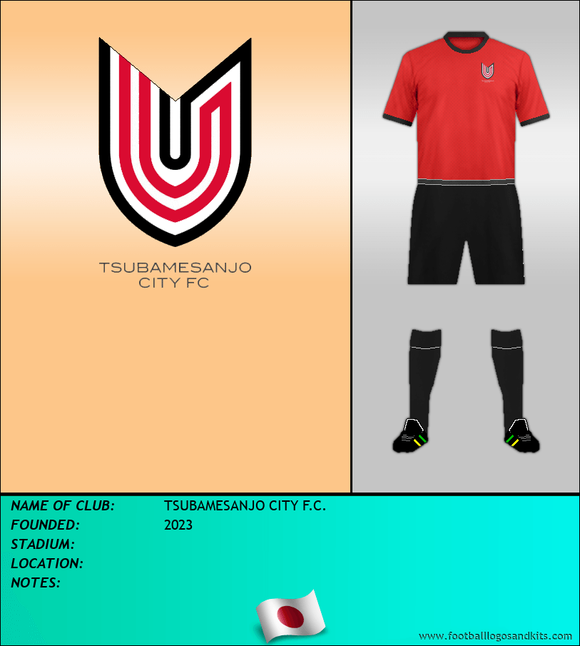 Logo of TSUBAMESANJO CITY F.C.