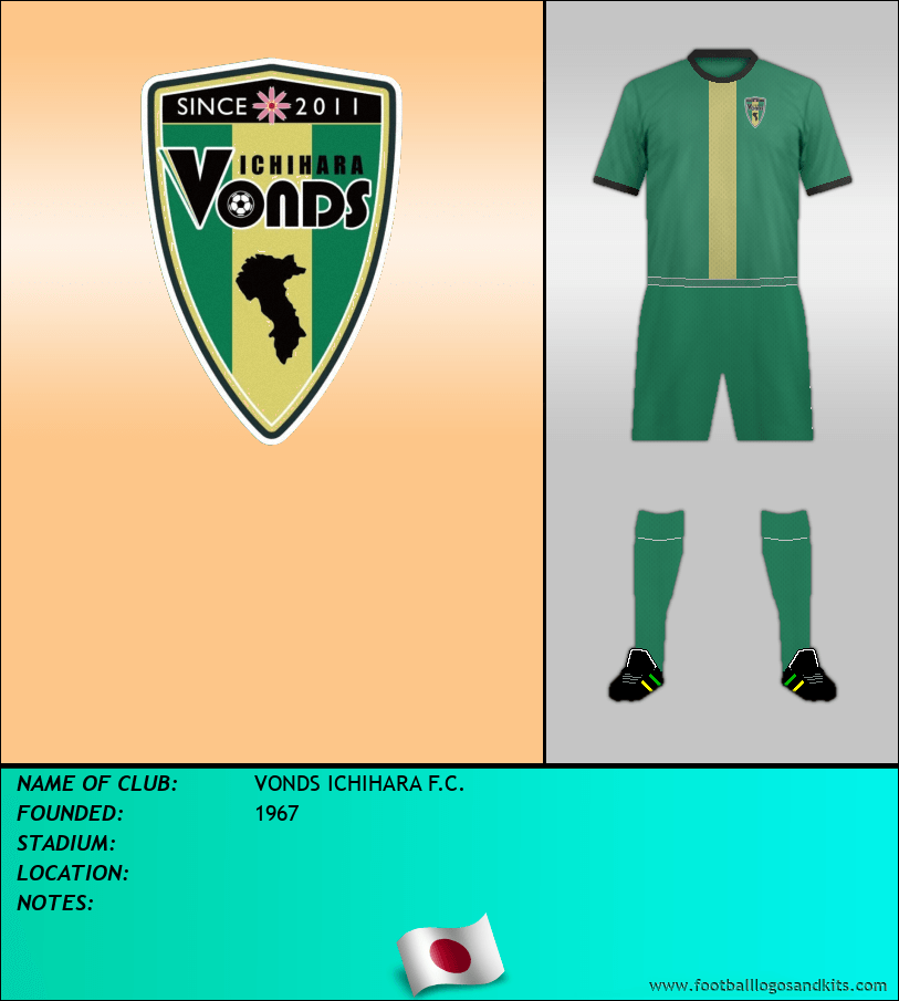 Logo of VONDS ICHIHARA F.C.