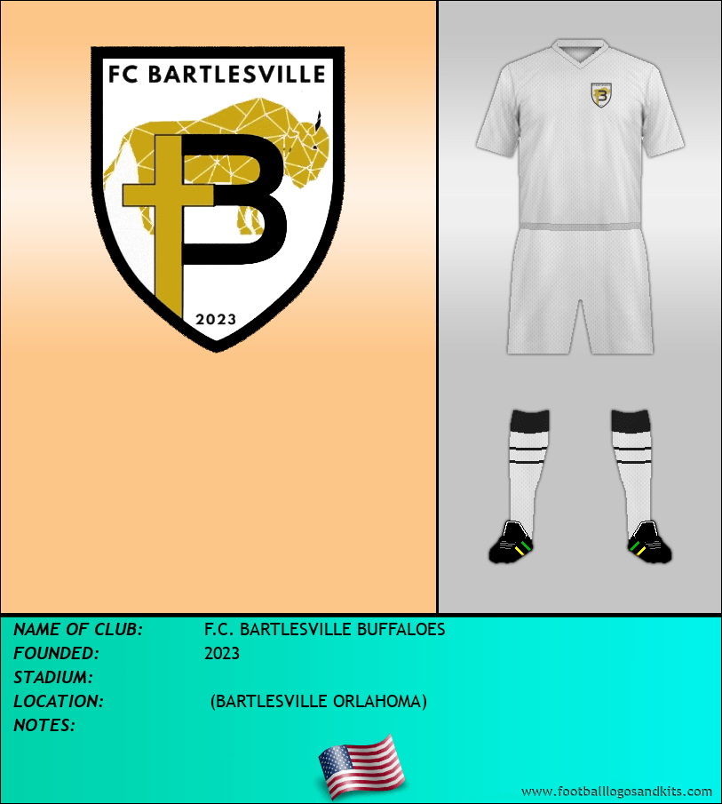 Logo of F.C. BARTLESVILLE BUFFALOES