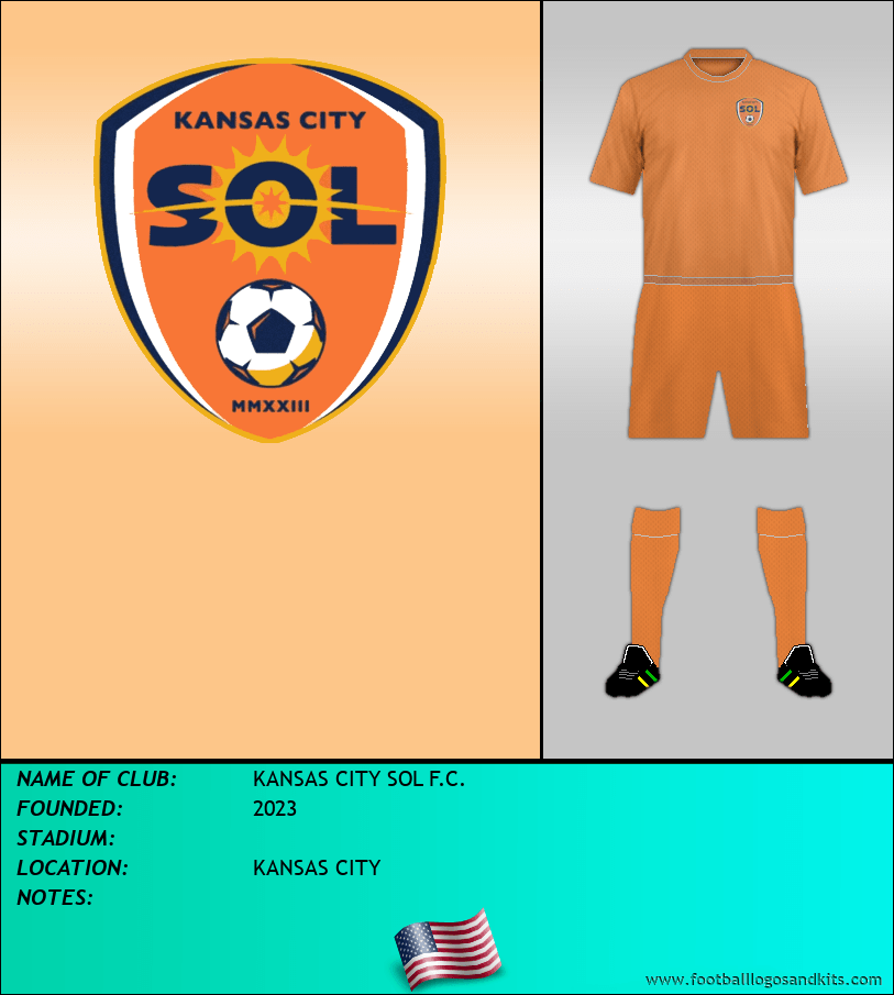 Logo of KANSAS CITY SOL F.C.