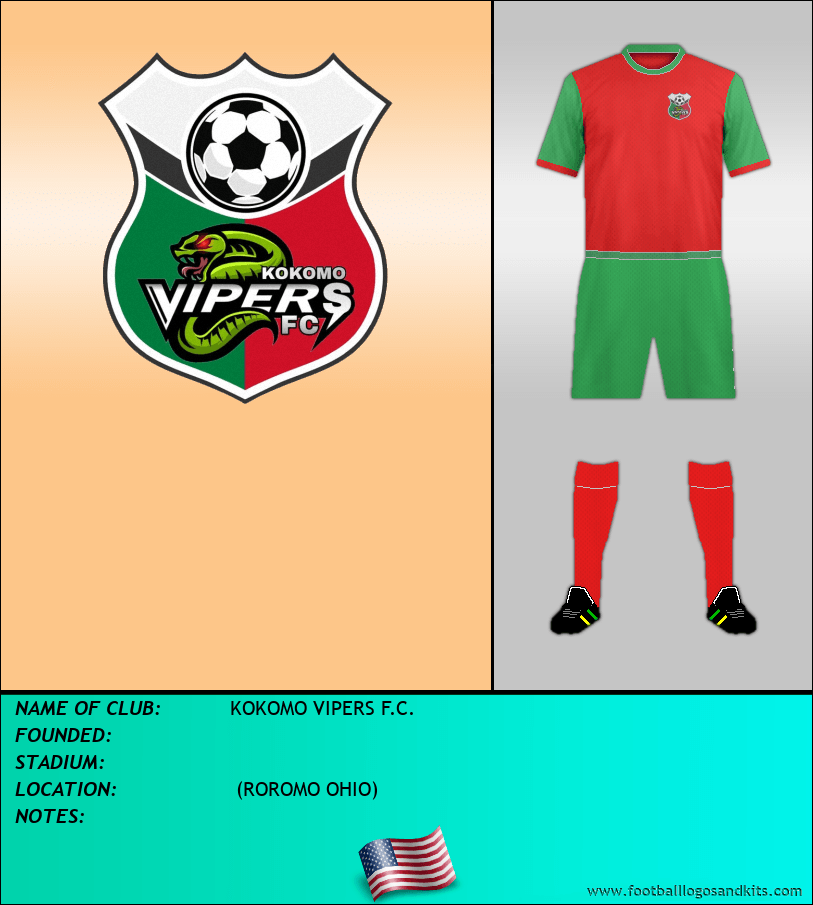Logo of KOKOMO VIPERS F.C.