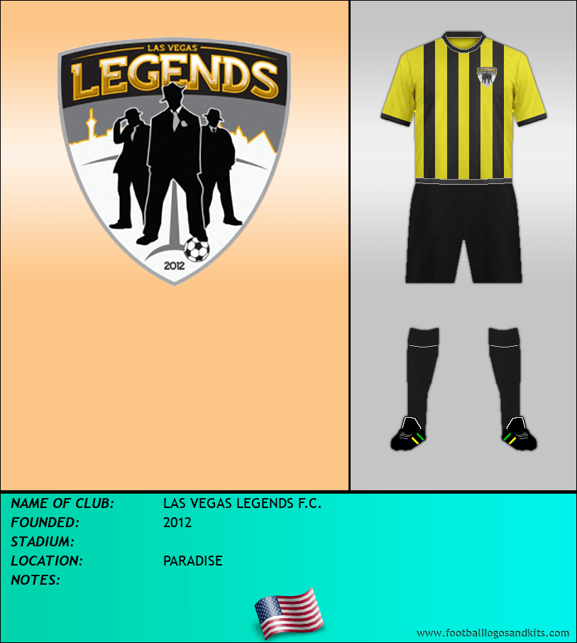 Logo of LAS VEGAS LEGENDS F.C.