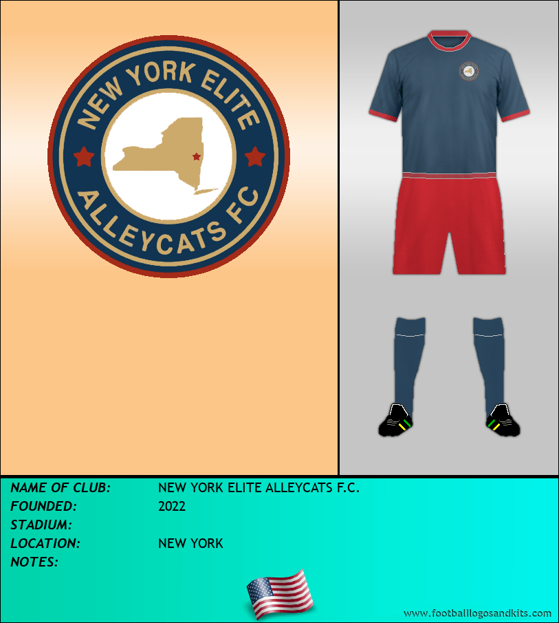 Logo of NEW YORK ELITE ALLEYCATS F.C.