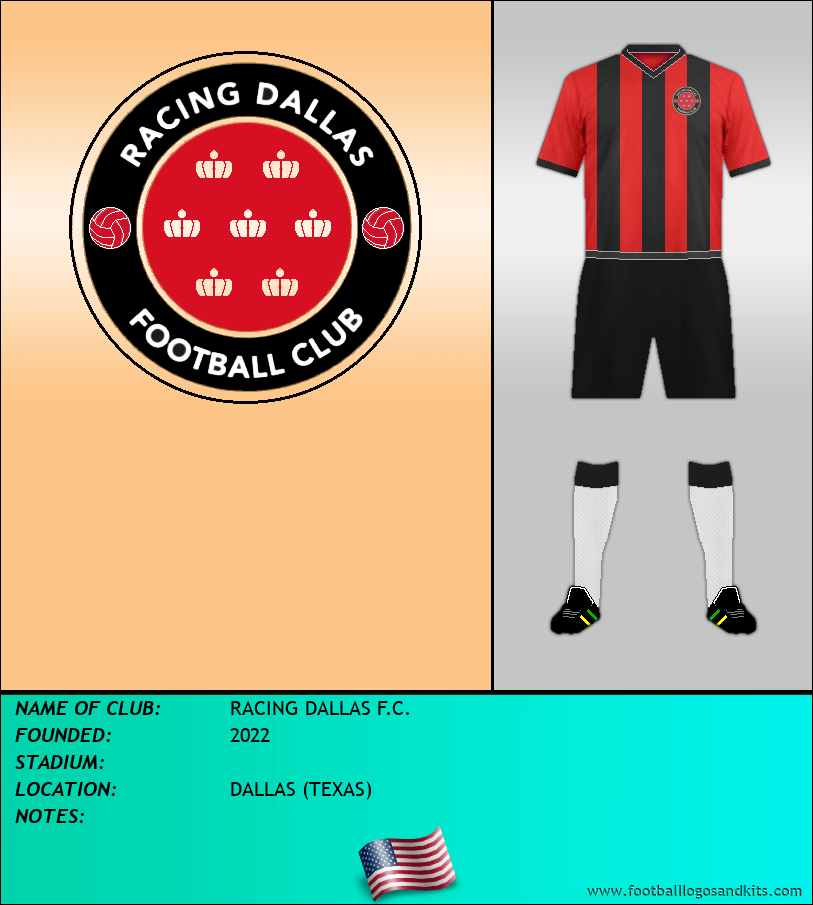 Logo of RACING DALLAS F.C.