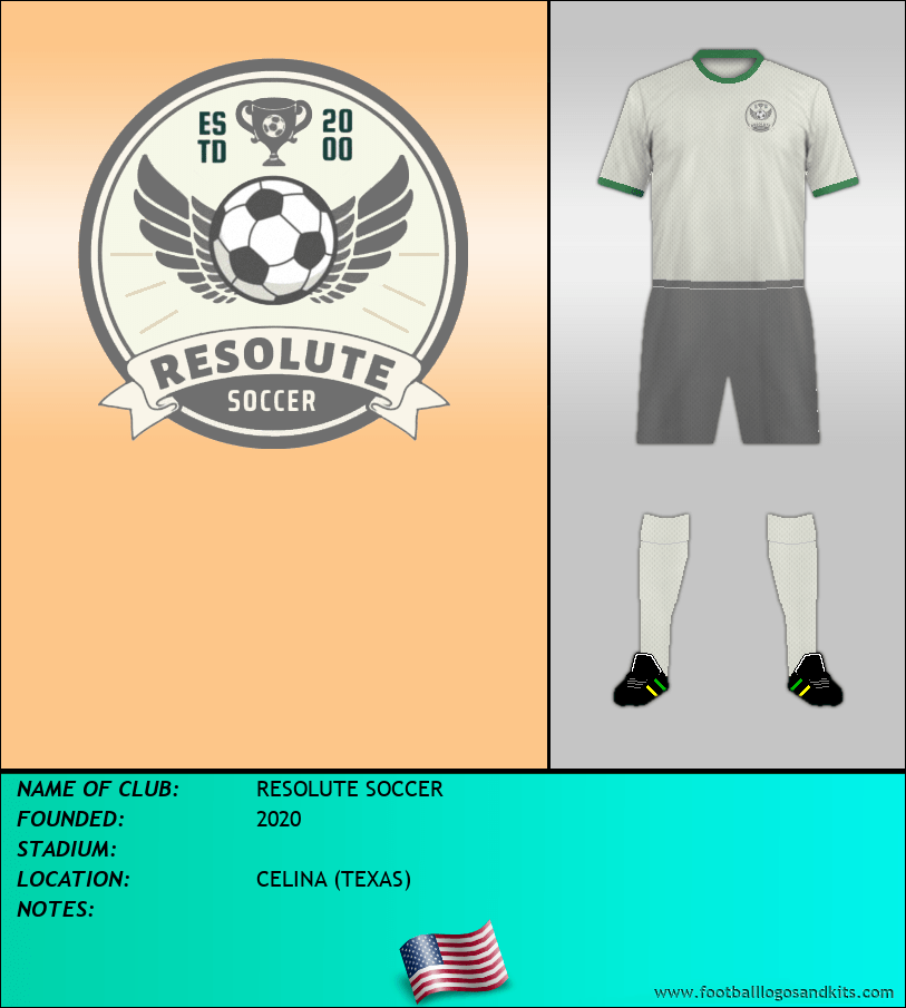 Logo of RESOLUTE SOCCER