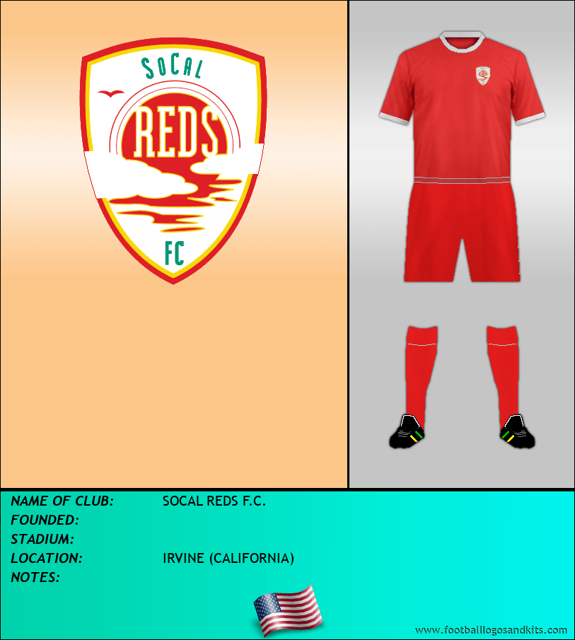 Logo of SOCAL REDS F.C.