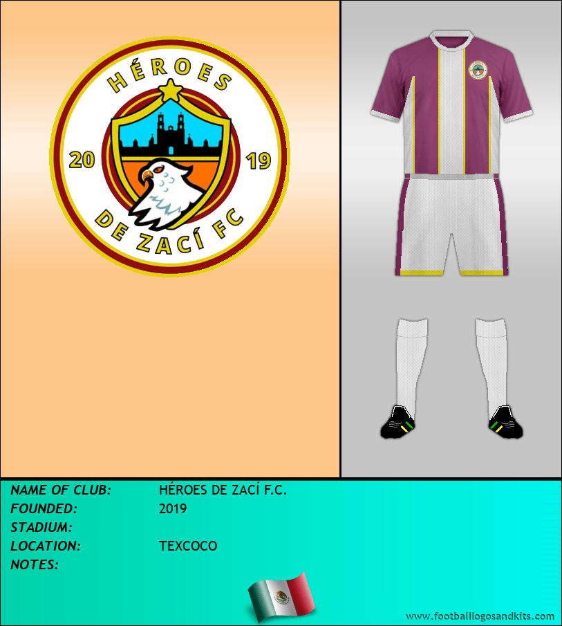 Logo of HÉROES DE ZACÍ F.C.