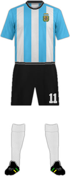 Kit ARGENTINA NATIONAL FOOTBALL TEAM