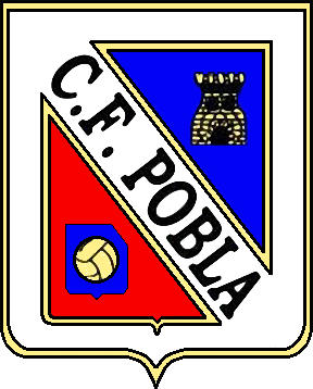 Logo of C.F. LA POBLA (CATALONIA)