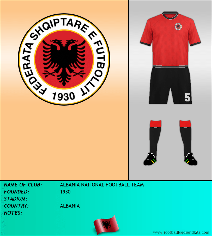 Logo of ALBANIA NATIONAL FOOTBALL TEAM