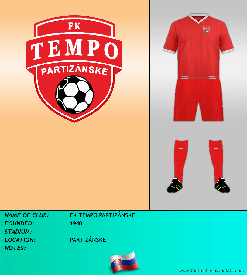 Logo of FK TEMPO PARTIZÁNSKE