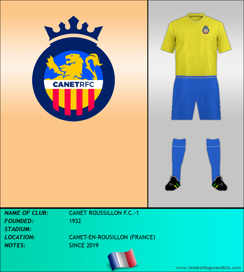 Logo of CANET ROUSSILLON F.C.-1
