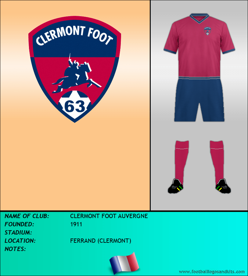 Logo of CLERMONT FOOT AUVERGNE