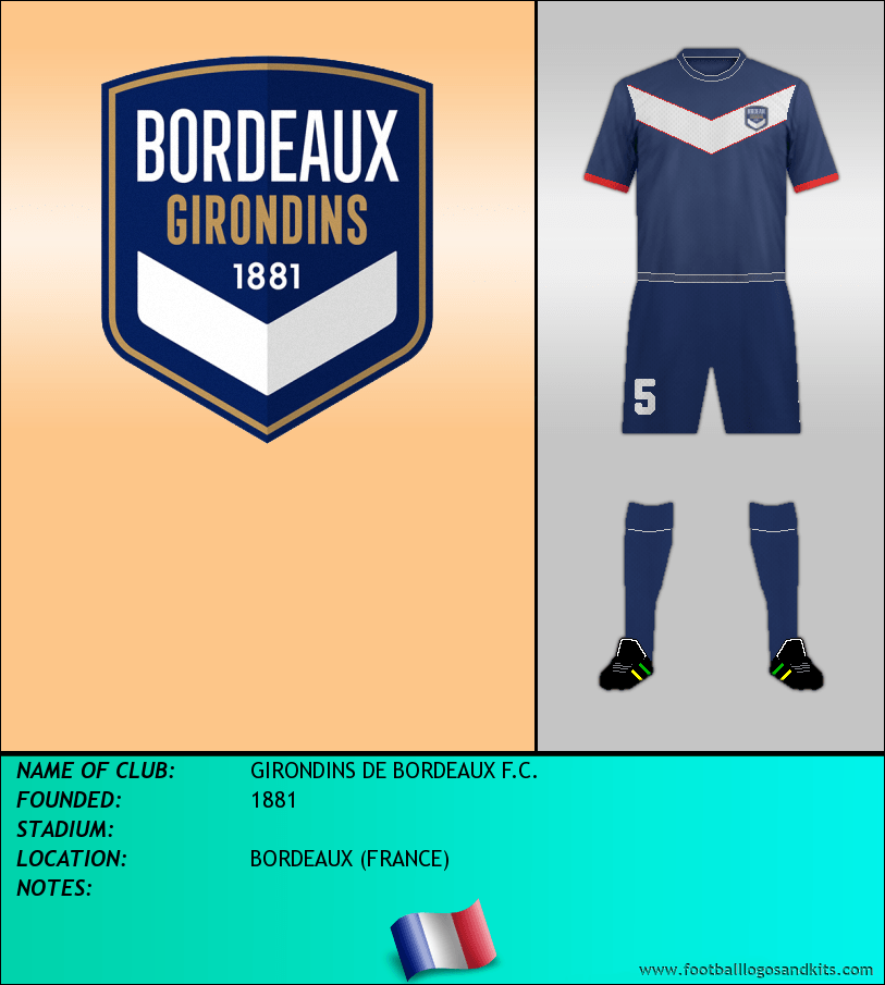 Logo of GIRONDINS DE BORDEAUX F.C.