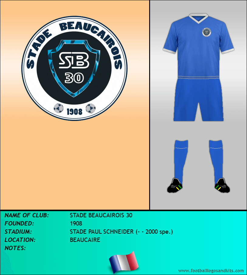 Logo of STADE BEAUCAIROIS 30