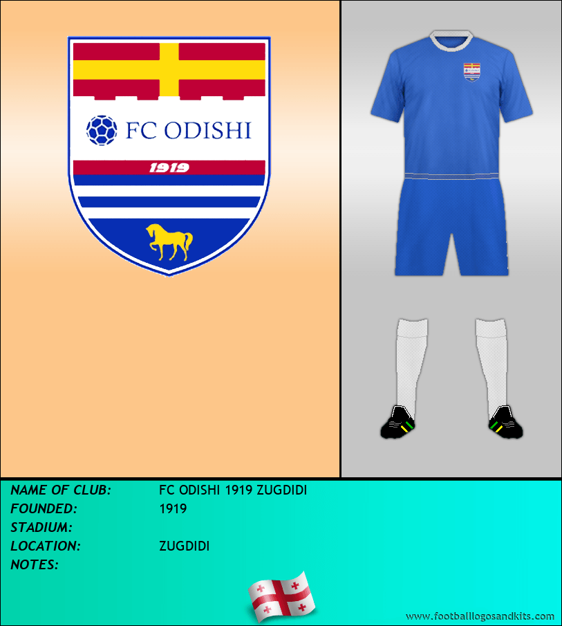 Logo of FC ODISHI 1919 ZUGDIDI