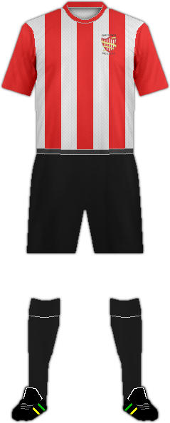 Kit EAST COWES VICTORIA ATHLETIC A.F.C.
