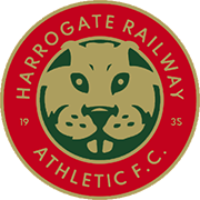 Logo of HARROGATE RAILWAY A.F.C.