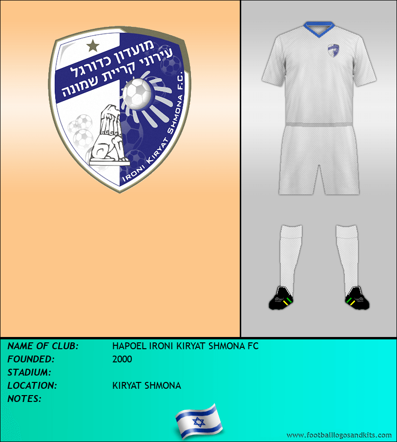 Logo of HAPOEL IRONI KIRYAT SHMONA FC