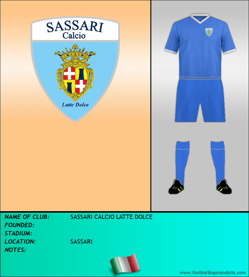 Logo of SASSARI CALCIO LATTE DOLCE