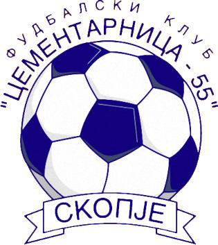 Logo of FK CEMENTARNICA 55 (MACEDONIA)